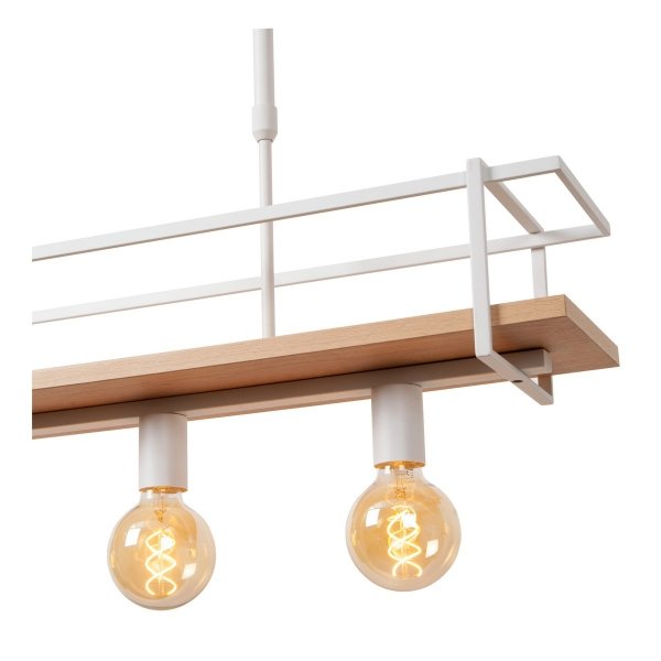 Biała Lampa Wisząca Loft MIONGA 21432/04/31 LUCIDE