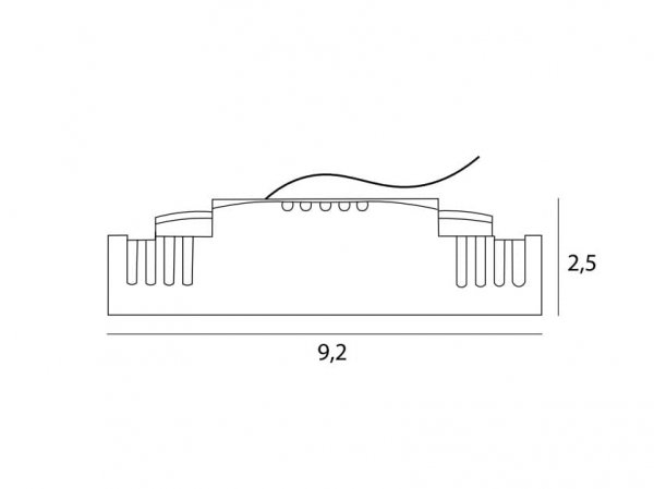 Transformator Do Modułu Modular HT180 12W ON/OFF MAXLIGHT 