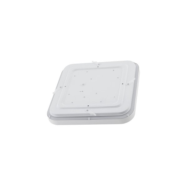Biały kwadratowy Plafon Sufitowy Do Łazienki IP44 Nowodvorski Lighting AGNES SQUARE LED PRO white S 4000K 10990