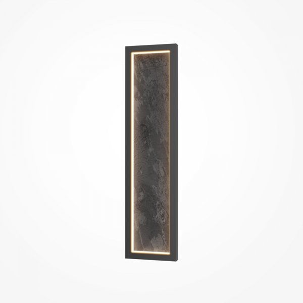  Lampa ścienna kinkiet nowoczesny designerski prostokąt LED metal czarny Orign MAYTONI MOD311WL-L55B3K