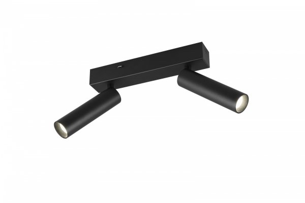 Minimalistyczna Lampa Sufitowa Spot Czarna Reflektorki AMBALA TRIO 849210232
