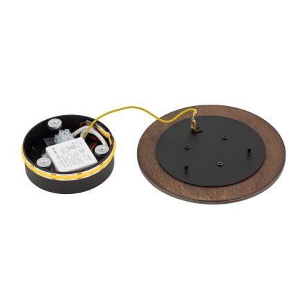 Nowoczesny Drewniany Kinkiet Ścienny RING TIMBER LED S 11288 Nowodvorski Lighting