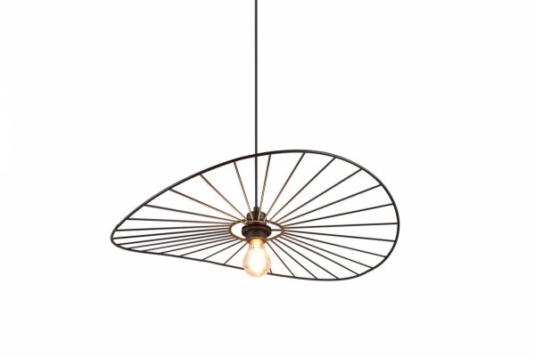 Czarna nowoczesna druciana lampa wisząca w stylu loftowym kapelusz CHAPEAU R31451032 RL