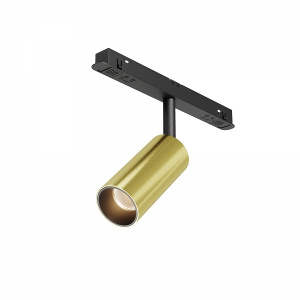 Lampa Szynoprzewodowa Mosiądz Tuba Reflektor Magnetyczny FOCUS EXILITY TR032-2-5W3K-M-BBS MAYTONI