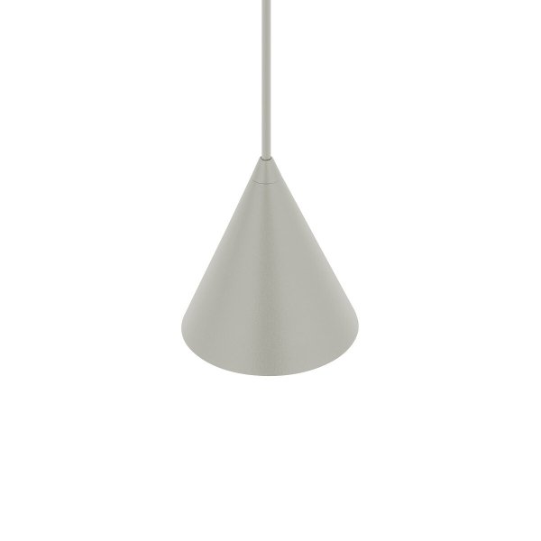Lampa wisząca stożkowa ZENITH XS silk grey 11455 Nowodvorski Lighting