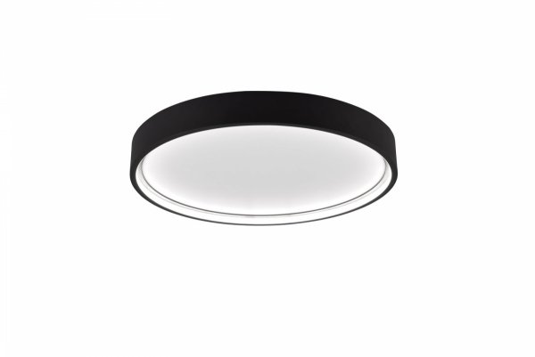 Czarny Nowoczesny Plafon LED Minimalistyczny Design DOHA 641310232 TRIO