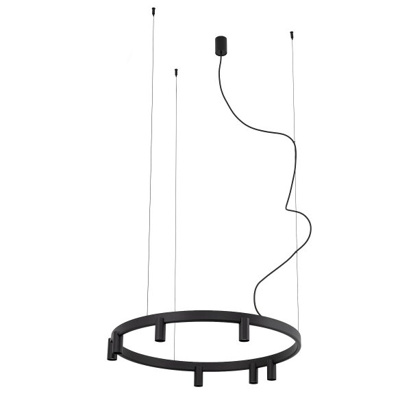 Lampa wisząca FOURTY ROUND LED VII Nowodvorski 12285 Nowoczesny żyrandol tubowy