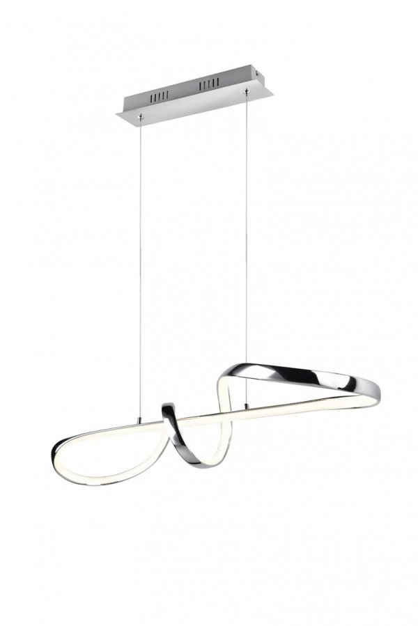 Nowoczesna Dekoracyjna Lampa Wisząca LED W Kolorze Chrom PADUA R37281106 RL