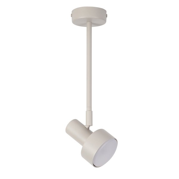 Nowoczesna lampa sufitowa spot regulowany nowoczesny szary beż Mona L Sigma 40904