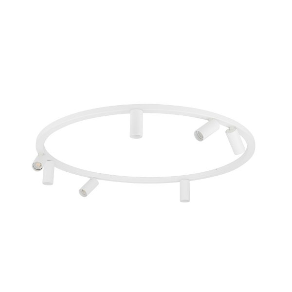 Nowoczesna lampa sufitowa biały minimalistyczny plafon FOURTY ROUND VII WHITE 11945 Nowodvorski Lighting 
