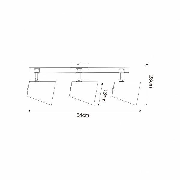 P22077-3TU ELTI SPOT CZARNY/BLACK