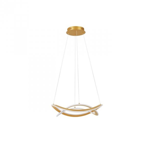 Nowoczesna Złota Lampa Wisząca LED JAUJA LE44328 LUCES EXCLUSIVAS
