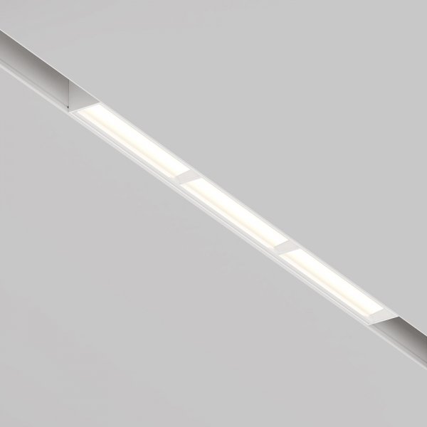 Ścieżka świetlna lampa szynowa LED aluminium biała możliwość ściemniania Parete MAYTONI TR106-4-18W-DS-W