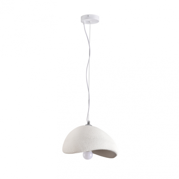 Dekoracyjna nowoczesna biała lampa wisząca designerski styl STONE DN426-300 