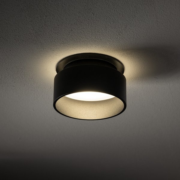 Czarna punktowa oprawa podtynkowa oczko Shine 11348 Nowodvorski Lighting