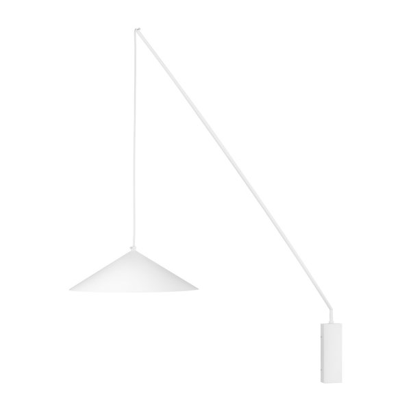 Kinkiet ścienny biały industrialny skandynawski nowoczesny minimalistyczny klasyczny regulowany SWING DI-AR-052-BC white Step Into Design