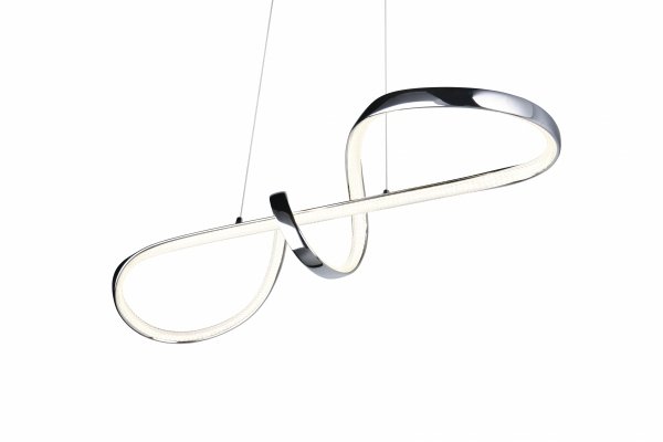 Nowoczesna Dekoracyjna Lampa Wisząca LED W Kolorze Chrom PADUA R37281106 RL