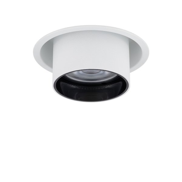 Nowoczesna Oprawa Punktowa Podtynkowa Tuba MONO SLIDE WHITE/WHITE/BLACK 10796 Nowodvorski Lighting