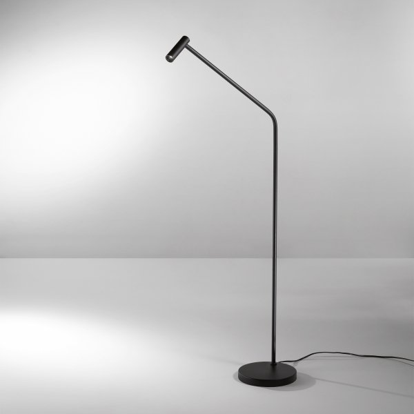 Lampa Podłogowa Czarna EASY 295497 IDEAL LUX