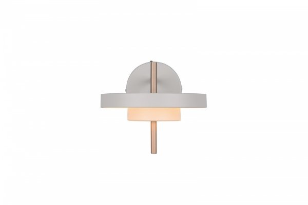 Lampa ścienna kinkiet LED okrągły nowoczesny designerski ściemnialny KEATON 240270176 Trio