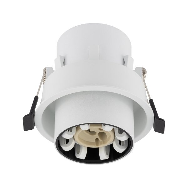 Nowoczesna Oprawa Punktowa Podtynkowa Tuba MONO SLIDE WHITE/WHITE/BLACK 10796 Nowodvorski Lighting
