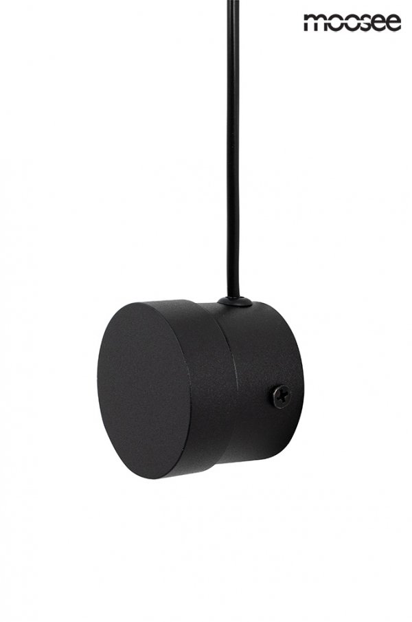 Nowoczesna Czarna Lampa Ścienna LED CLARID MSE010400207 MOOSEE