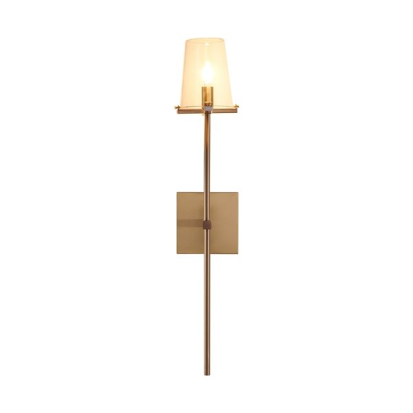 Kinkiet ścienny szklany złoty CLASSICO 62 CM Step Into Design ST-DL8502 gold