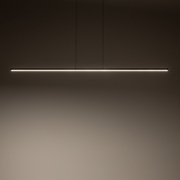 Nowoczesna Lampa Wisząca LED Czarna BAR S 10363 Nowodvorski Lighting