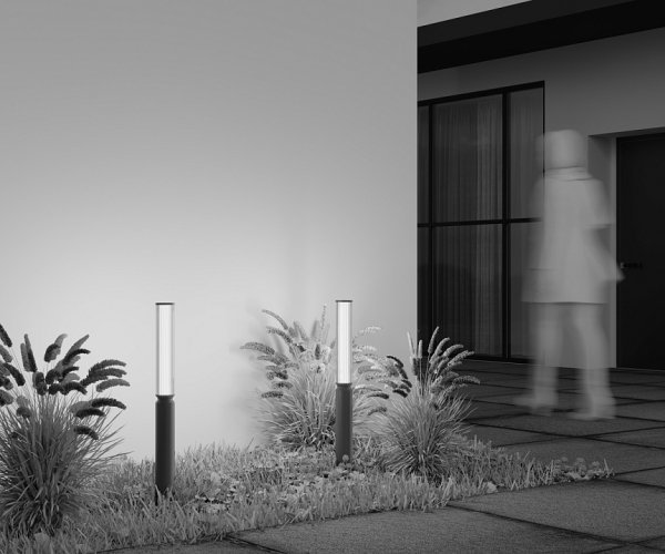 Zewnętrzny Słupek Ogrodowy Landscape lighting Lit Maytoni O593FL-L12BR3K