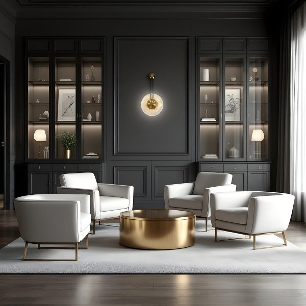 Designerski nowoczesny kinkiet w stylu art deco szklany klosz BELL LED CCT LP-1702/1W TR Light Prestige