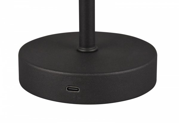 Dekoracyjna Lampka Stołowa LED Czarna JEFF R59151132 RL