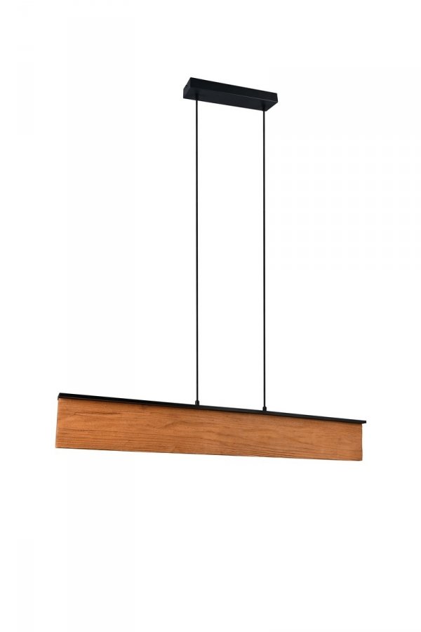 Lampa wisząca LED prostokątna drewniana klasyczna nowoczesna KALEA 355510130 Trio 