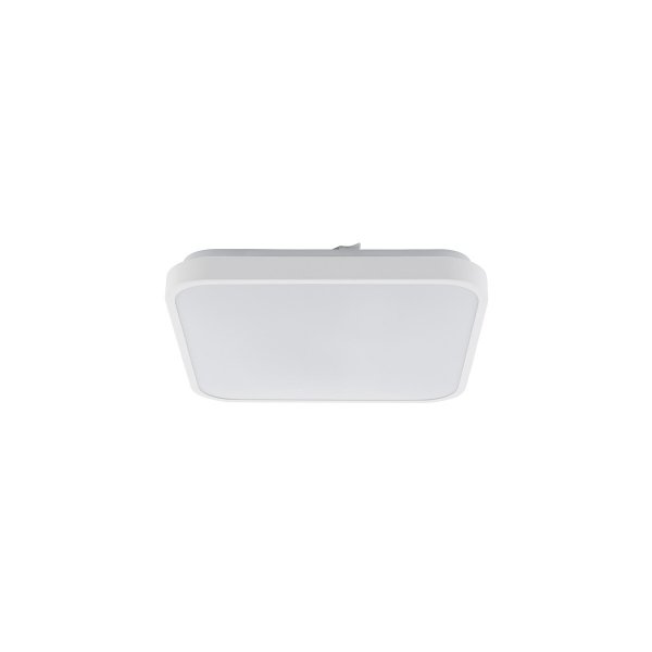 Biały kwadratowy Plafon Sufitowy Do Łazienki IP44 Nowodvorski Lighting AGNES SQUARE LED PRO white S 4000K 10990