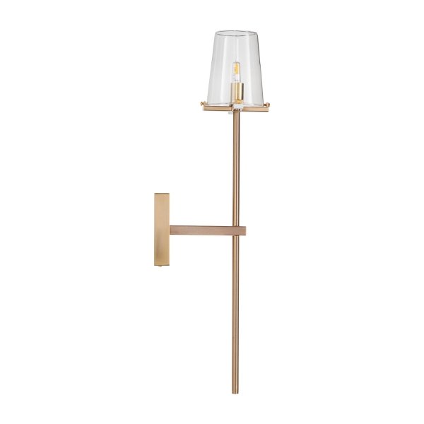 Kinkiet ścienny szklany złoty CLASSICO 62 CM Step Into Design ST-DL8502 gold