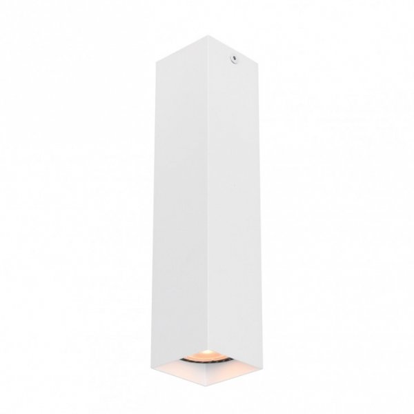 Nowoczesny Plafon Sufitowy Biała Tuba Metalowa ANDER CLN-28394-L-WH ITALUX