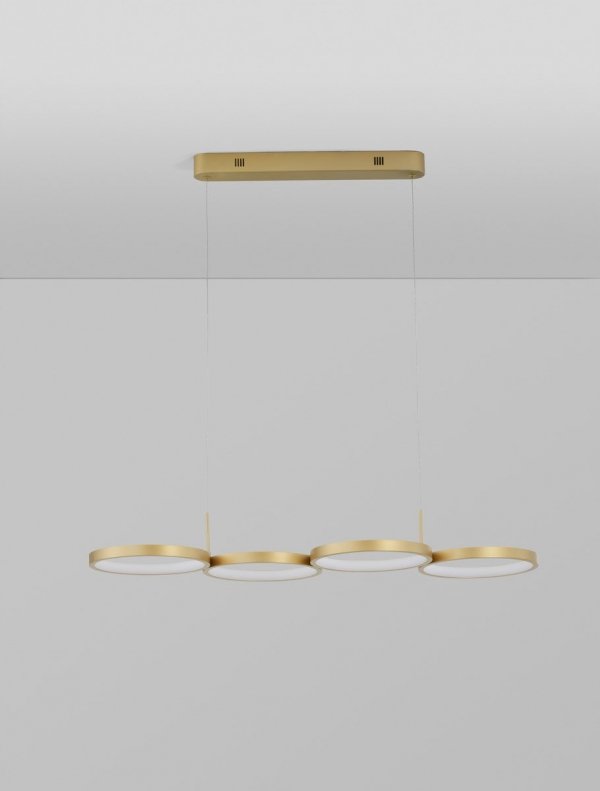 Lampa Wisząca Obręcze Złote GARCIA LE42828 LUCES EXCLUSIVAS 