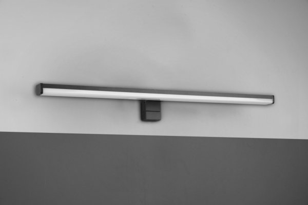 Lampa ścienna kinkiet LED czarny nad lustro listwa minimalistyczny IP44 LINO 284116032 TRIO
