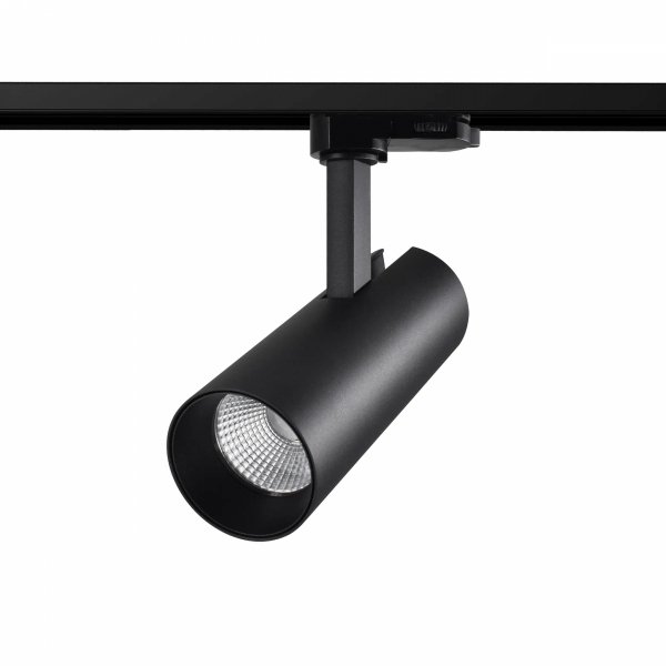 Reflektor do szynoprzewdów do salonu do biura  3F Nexus TRA0101-BK Yaskr czarny LED 3000-6000K
