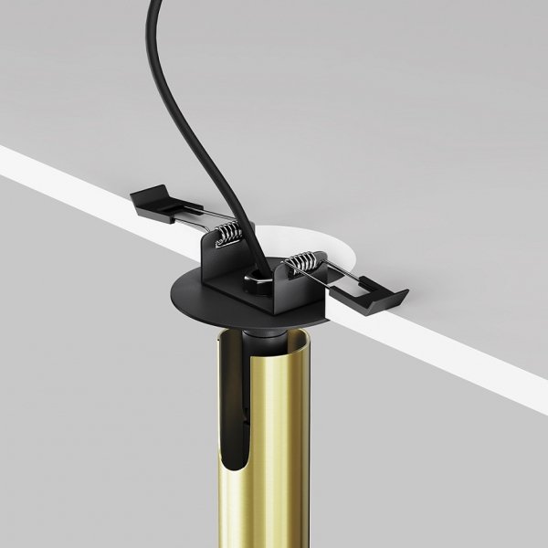Złoty Reflektor LED MAYTONI FOCUS C141RS-L300-6W3K-BBS Nowoczesna Oprawa Techniczna Spot 