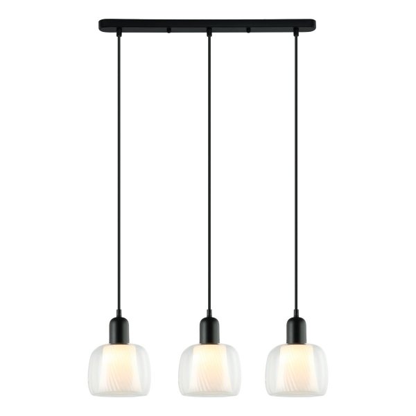 LAMPA WISZĄCA LAMEZIA ITALUX PND-67594-3-BK+CL