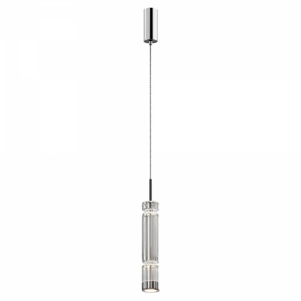 Nowoczesna Lampa Wisząca LED Szklana Tuba ORDO MOD272PL-L12CH3K1 MAYTONI