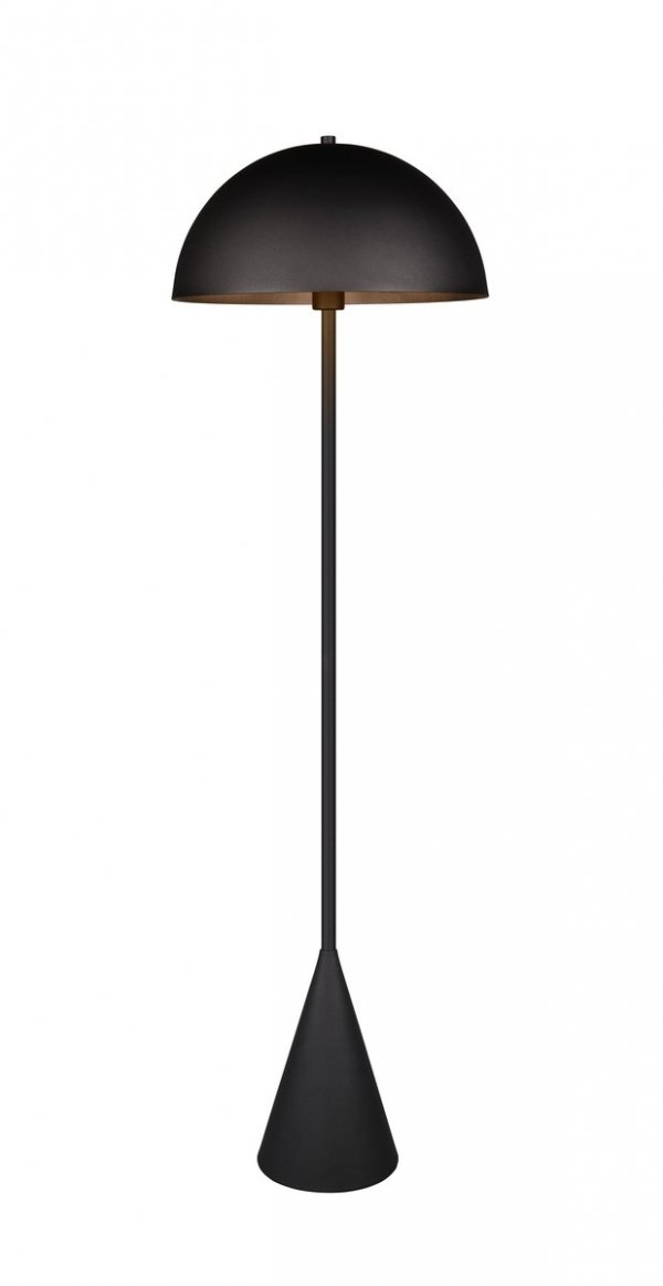 Nowoczesna Lampa Podłogowa ALFIE TRIO 465000132 Czarna