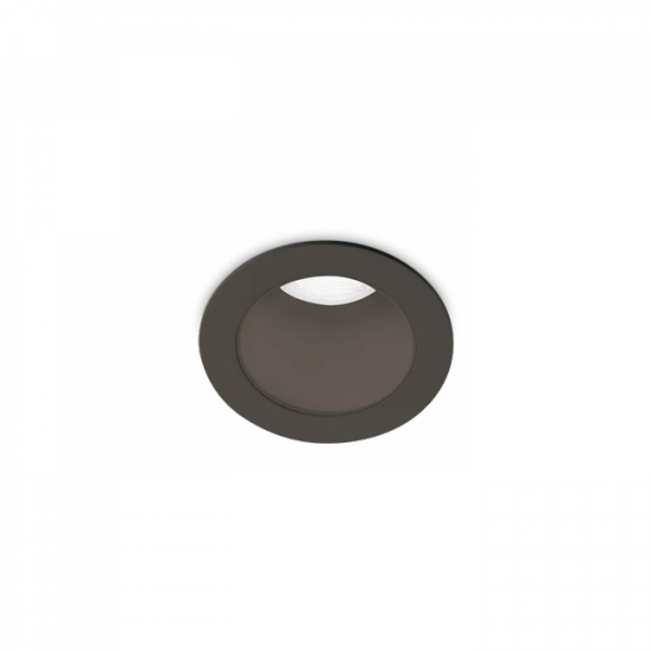 Oprawa Wpuszczana Podtynkowa Okrągła Oczko Czarne QUARK 327495 IDEAL LUX