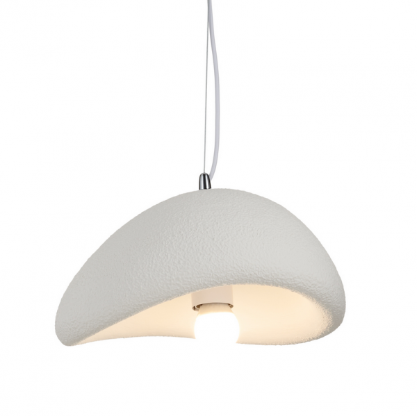 Dekoracyjna nowoczesna biała lampa wisząca designerski styl STONE DN426-300 
