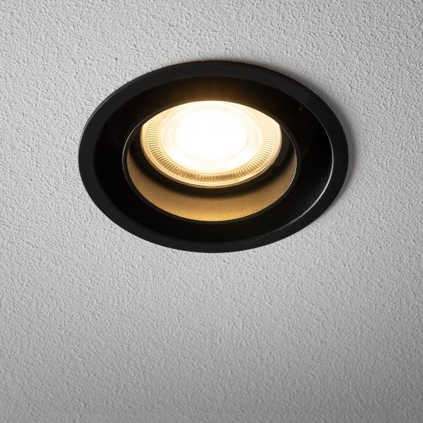 Nowoczesna Oprawa Punktowa Podtynkowa Tuba MONO SLIDE BLACK/BLACK 10799 Nowodvorski Lighting