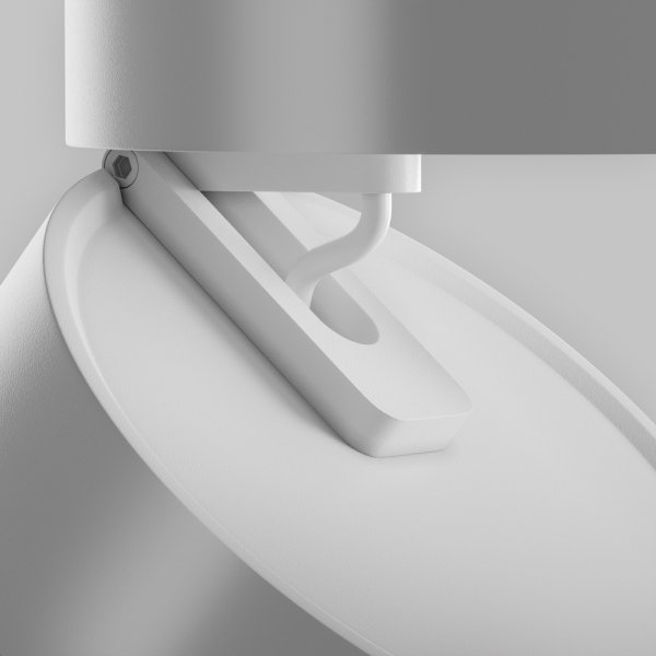 Ścieżka świetlna reflektor na szynoprzewodzie LED minimalistyczny aluminium biały regulowany Onda MAYTONI TR007-1-18W3K-W-1