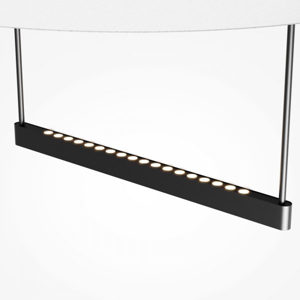  Nowoczesna lampa wisząca LED metalowa czarna możliwość ściemniania AMBIENCE MAYTONI MOD280PL-L30B3K1