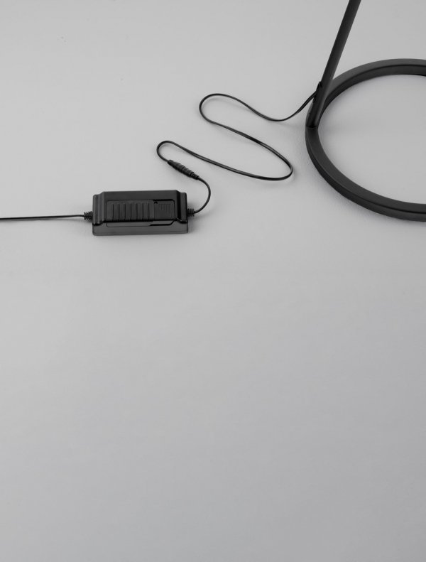 Nowoczesna Lampa Podłogowa Czarna LED VIBORAL LE44526 LUCES EXCLUSIVAS