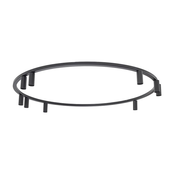 Nowoczesna lampa sufitowa czarny minimalistyczny plafon FOURTY ROUND IX BLACK 11950 Nowodvorski Lighting 