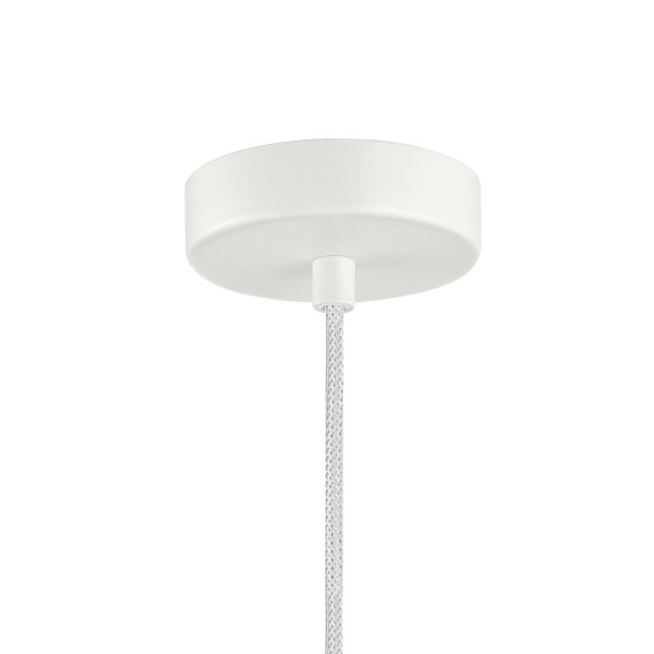 Ceramiczna designerska niebieska zielona lampa wisząca LATERA Italux PND-94331A-1S-MLTI